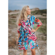 Chemise Robe NOIR/ROSE/BLEU - SIGNES GRIMALT
