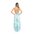 Longue Robe BLEU/BLANCHE - SIGNES GRIMALT