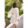 Robe Courte BLANCHE à Motifs - SIGNES GRIMALT