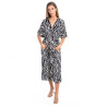 Chemise Robe BLANCHE/NOIRE - ISLA BONITA