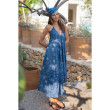 Longue Robe BLEU FONCÉ - SIGNES GRIMALT