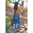 Longue Robe BLEU FONCÉ - SIGNES GRIMALT