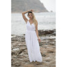 Longue Robe BLANCHE - ISLA BONITA