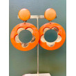 FIORE orange & doré - Francine BRAMLI Paris