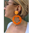 FIORE orange & doré - Francine BRAMLI Paris