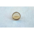 BAGUE MIROIR RÉSINE Réglable - Francine BRAMLI Paris
