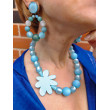 Collier FLAVIO Vert - Francine BRAMLI Paris