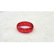 BAGUE Résine & Strass Taille 60 - Francine BRAMLI Paris