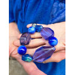 Bracelet GALAXY Bleu vif - Francine BRAMLI Paris