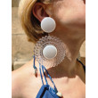 TAÏNA blanc & transparent - Francine BRAMLI Paris