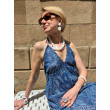 Collier COEUR blanc - Francine BRAMLI Paris
