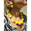 Collier FLAVIO Jaune  - Francine BRAMLI Paris