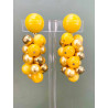 GRAPPE jaune - Francine BRAMLI Paris