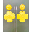 TREFLE jaune - Francine BRAMLI Paris