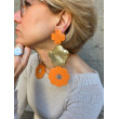 LILAS LG orange doré - Francine BRAMLI Paris