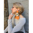 LILAS LG orange doré - Francine BRAMLI Paris