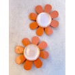 PÂQUERETTE Orange Beige irisé - Francine BRAMLI Paris