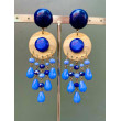 PAMPILLE bleu doré - Francine BRAMLI Paris
