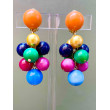 GRAPPE multicolore - Francine BRAMLI Paris