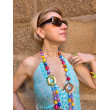 Sautoir EMILIO multicolore - Francine BRAMLI Paris Collier