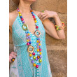 Sautoir EMILIO multicolore - Francine BRAMLI Paris Collier