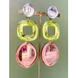 ASTERIA miroir orange vert - Francine BRAMLI Paris