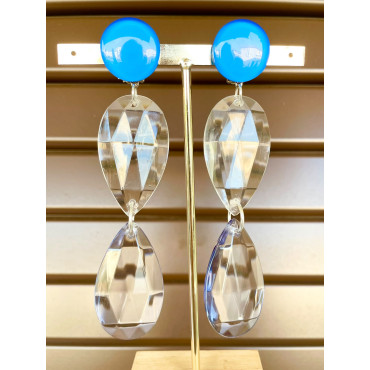 GOUTTE Bleu transparent - Francine BRAMLI Paris