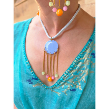Collier CARILLON Multicolore - Francine BRAMLI Paris