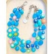 Collier RENATO Bleu - Francine BRAMLI Paris
