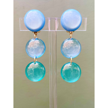 CRISTALLINE Bleu - Francine BRAMLI Paris