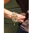 Bracelet SANDRO Vert kaki - Francine BRAMLI Paris
