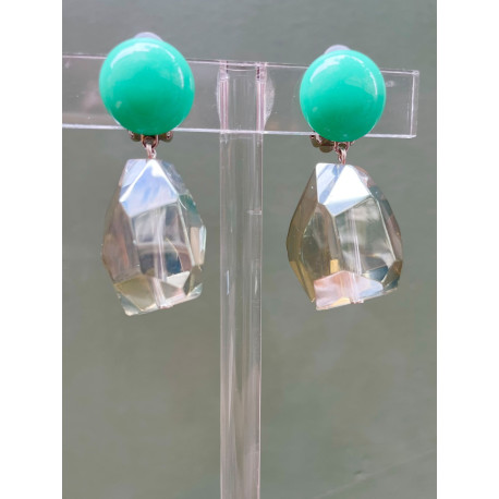 SUZY cristal Vert - Francine BRAMLI Paris