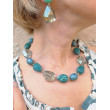 Collier RUDDY Vert - Francine BRAMLI Paris