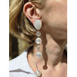KIMBERLY blanc Fleurs transparentes - Francine BRAMLI Paris