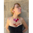 Collier CARILLON Rouge GM - Francine BRAMLI Paris