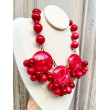 Collier JELLYPOP Rouge - Francine BRAMLI Paris