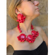Collier JELLYPOP Rouge - Francine BRAMLI Paris