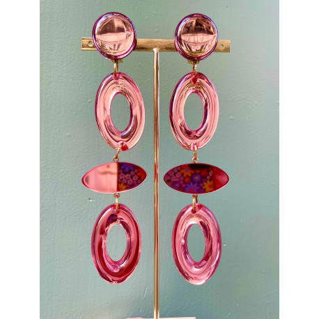 MUSCADE LG Rose - Francine BRAMLI Paris