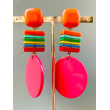 KALEIDO Rouge orange - Francine BRAMLI Paris
