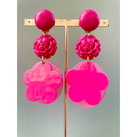 GIRAFE Rose & Fleurs - Francine BRAMLI Paris