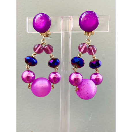 BAYANE Lilas Violet Prune - Francine BRAMLI Paris