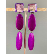 MALDIVES Double Violet/Cassis - Francine BRAMLI Paris