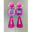 BERMUDA LG Violet/rose - Francine BRAMLI Paris