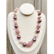 Collier YVON Rose - Francine BRAMLI Paris