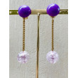 YVETTE Violet Mauve - Francine BRAMLI Paris