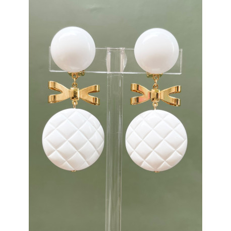 NORIA blanc doré - Francine BRAMLI Paris