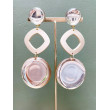 MIRAY miroir champagne - Francine BRAMLI Paris