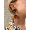 AMELIA Marron Ambre - Francine BRAMLI Paris