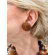 Rainball MARRON soie - Francine BRAMLI Paris
