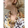 Collier BASTIEN Marron - Francine BRAMLI Paris